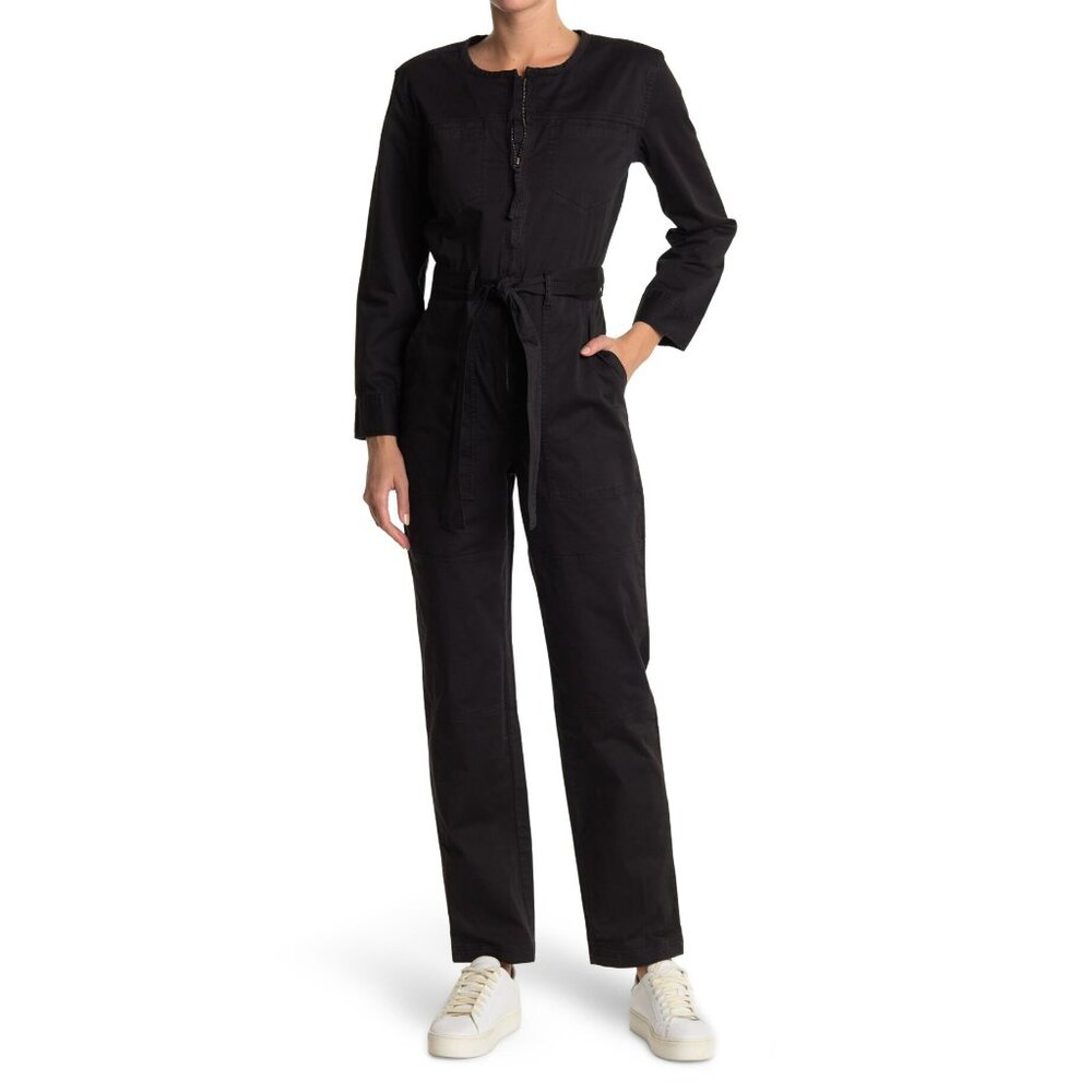 Alex Mill "Jo" Belted Jumpsuit in Black, size XS